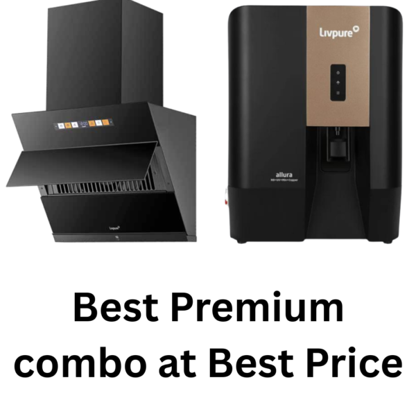 Livpure Premium Kitchen Combo: Allura Premia 7L RO+UV+UF+Alk+Cu Water Purifier (10-Stage) with 30-Month Warranty & Genix BLDC 60cm Kitchen Chimney (1750 m³/hr) - Image 6