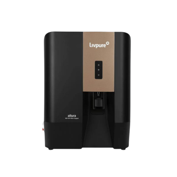 Livpure Premium Kitchen Combo: Allura Premia 7L RO+UV+UF+Alk+Cu Water Purifier (10-Stage) with 30-Month Warranty & Genix BLDC 60cm Kitchen Chimney (1750 m³/hr) - Image 3
